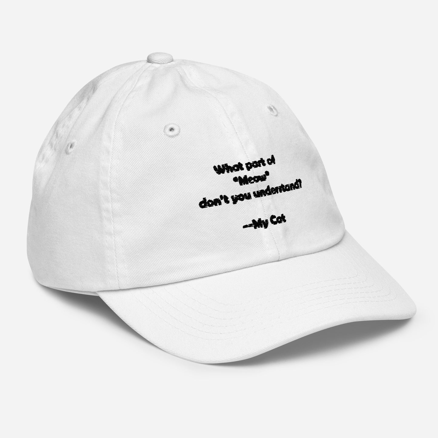My Cat Youth Baseball Cap