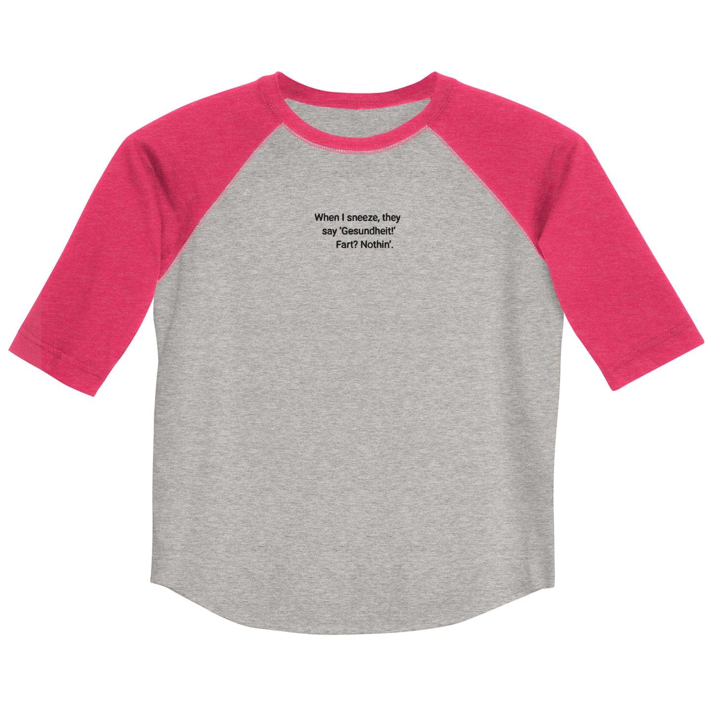 Gesundheit Youth Baseball Shirt