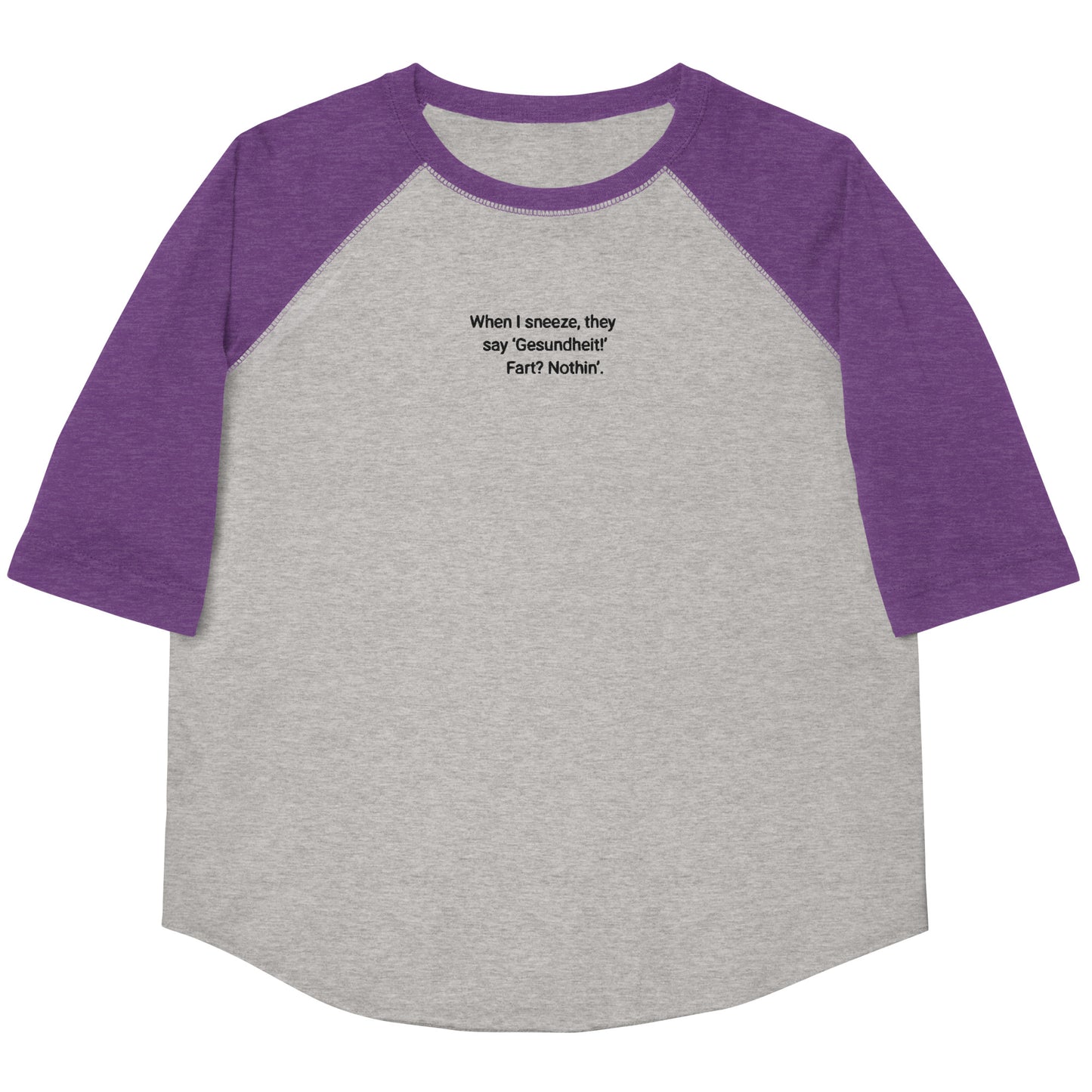 Gesundheit Youth Baseball Shirt