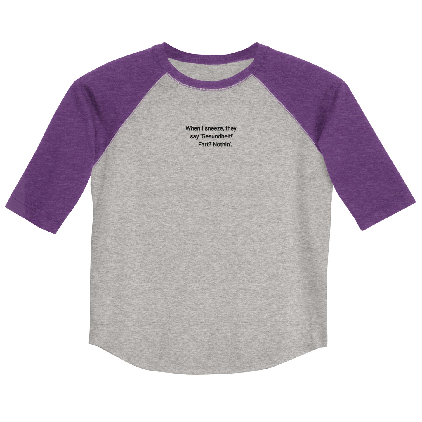 Gesundheit Youth Baseball Shirt