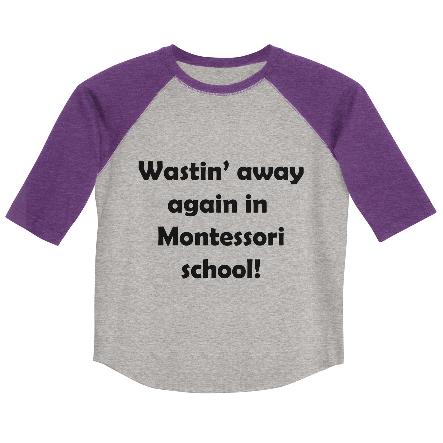 Mozart Montessori School Youth Baseball Shirt