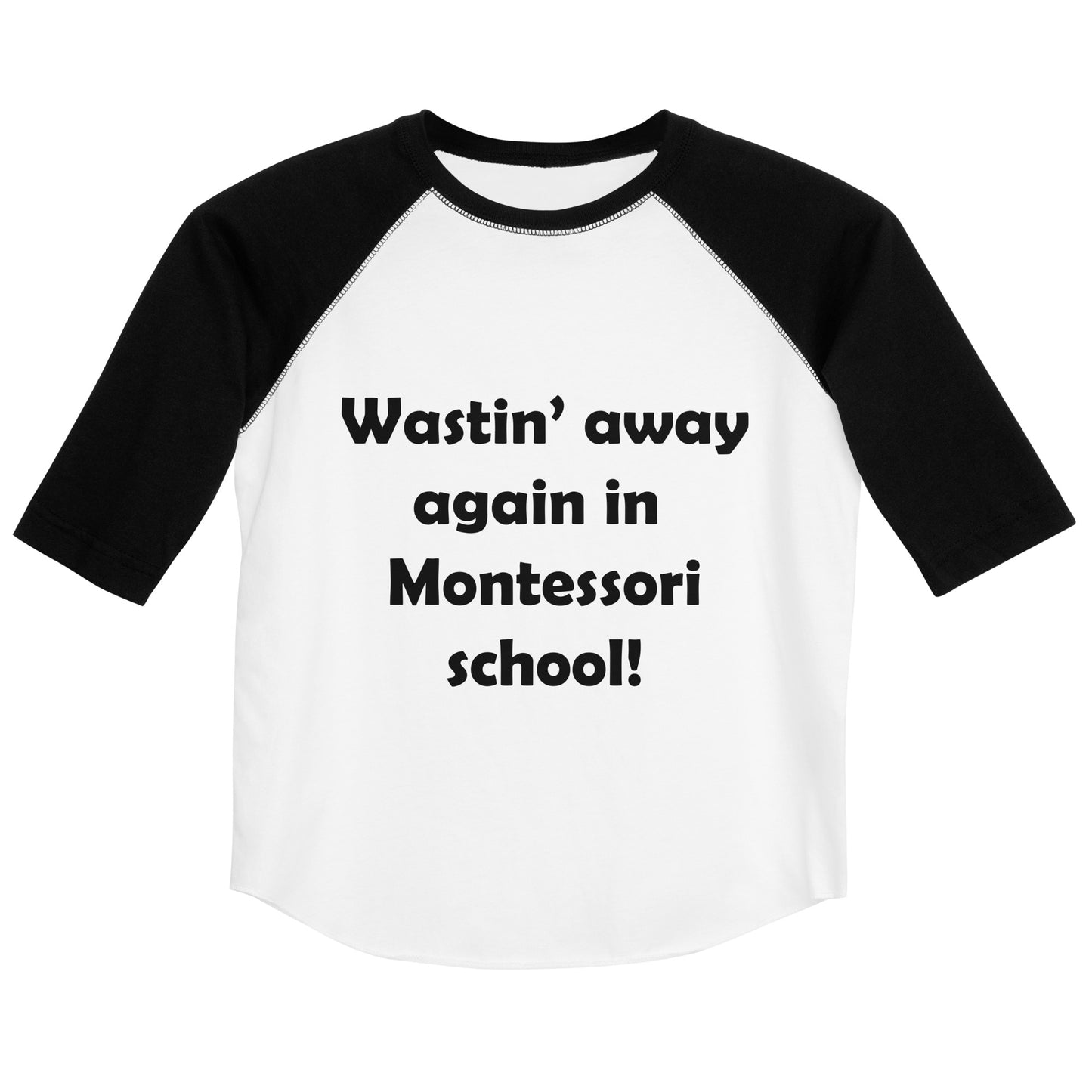 Mozart Montessori School Youth Baseball Shirt