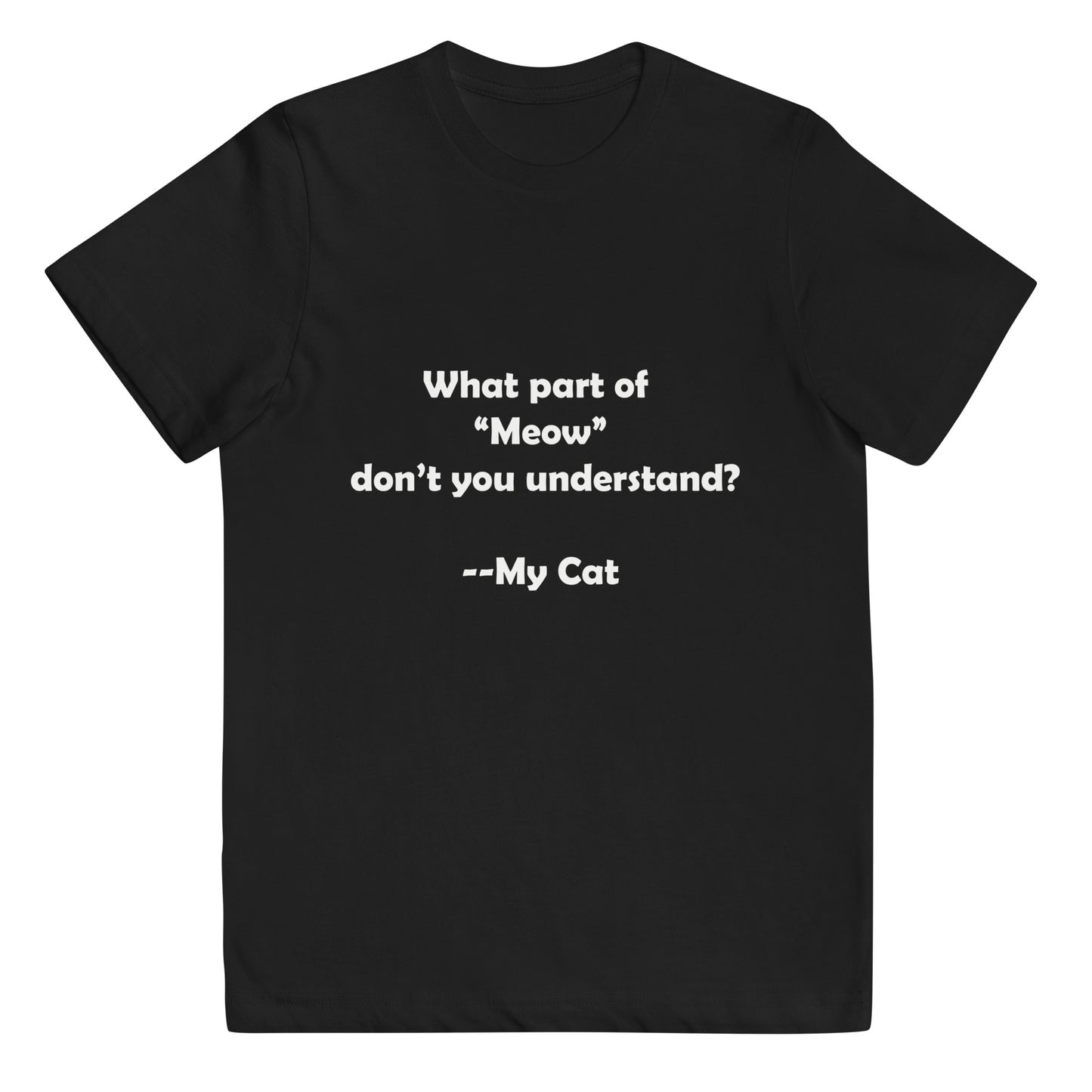 My Cat Youth Jersey T-shirt