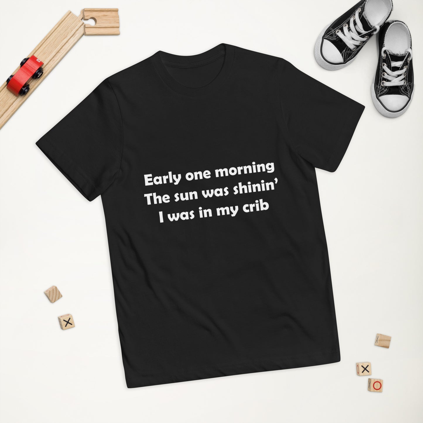 Mozart Lyrics Youth Jersey T-shirt