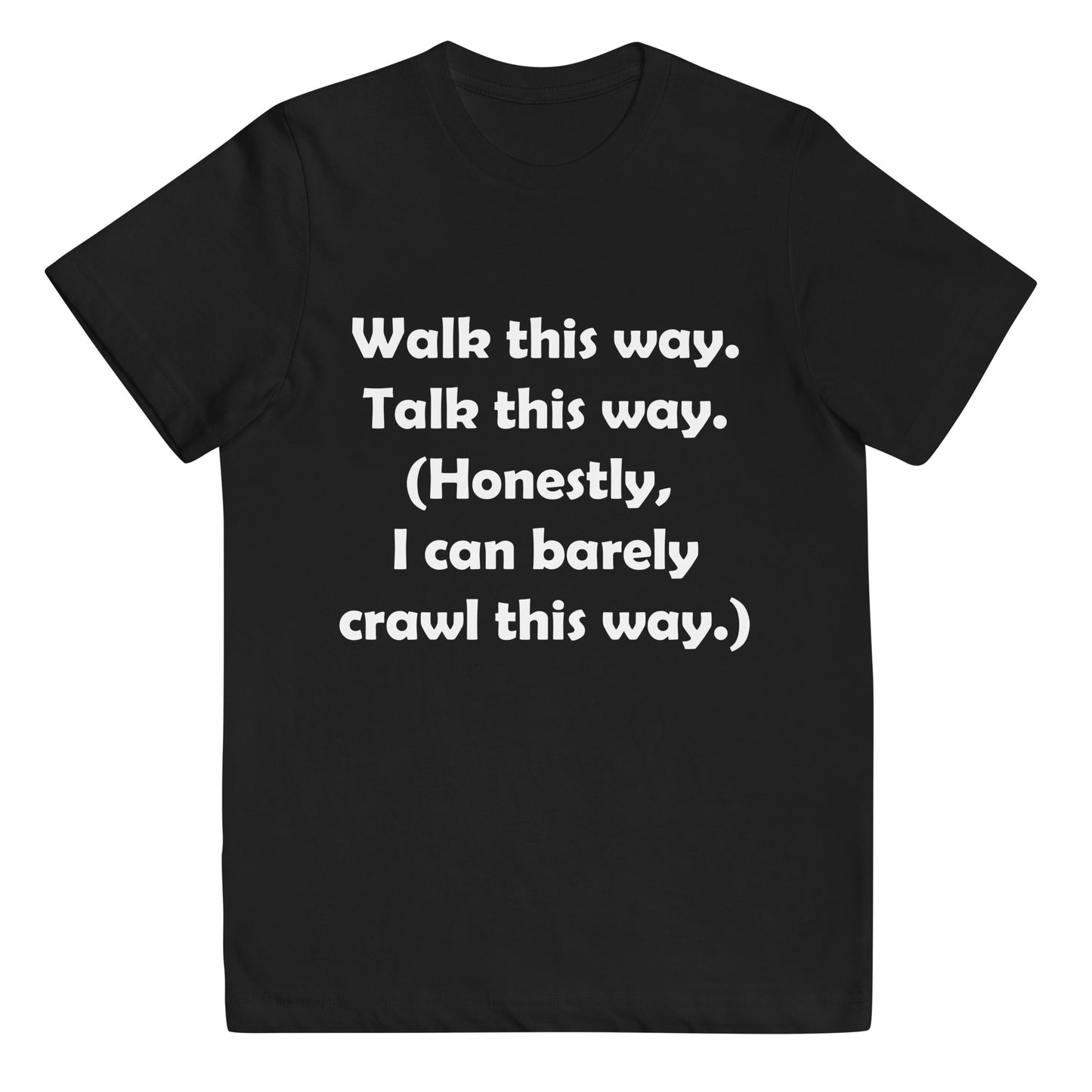 Mozart Walk This Way. Talk This Way. Youth Jersey T-shirt