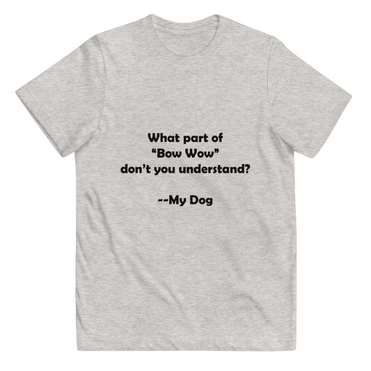 My Dog Youth Jersey T-shirt