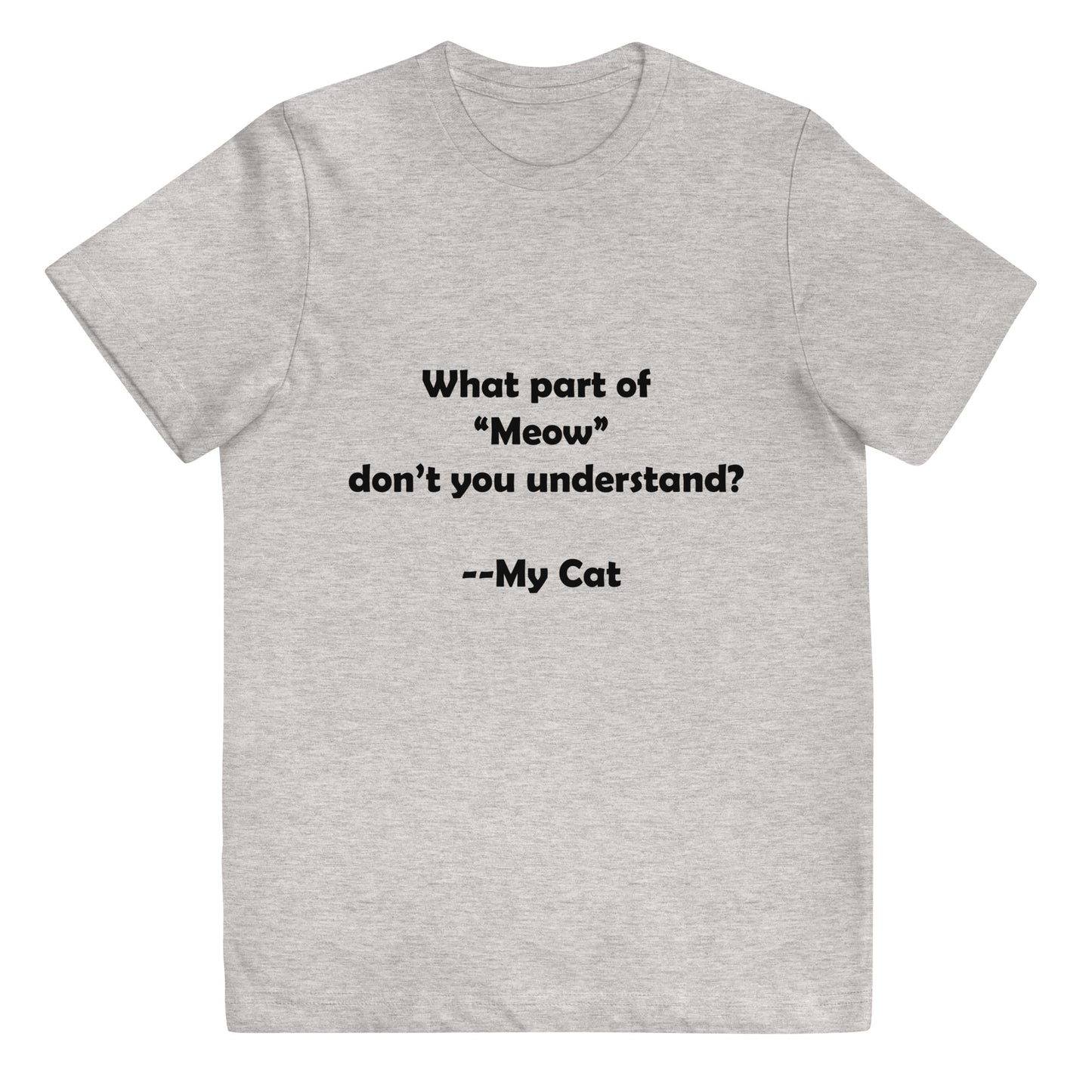 My Cat Youth Jersey T-shirt