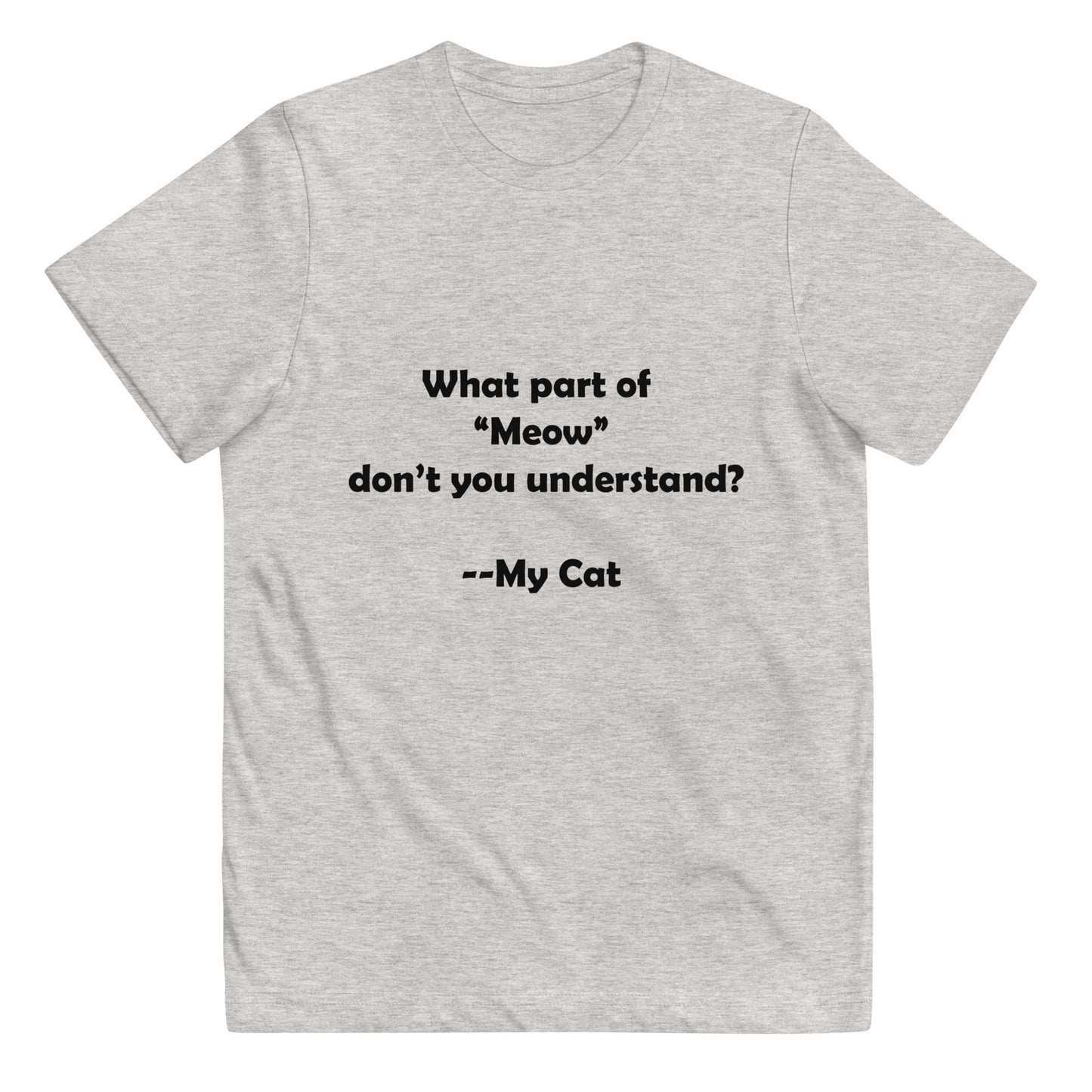 My Cat Youth Jersey T-shirt