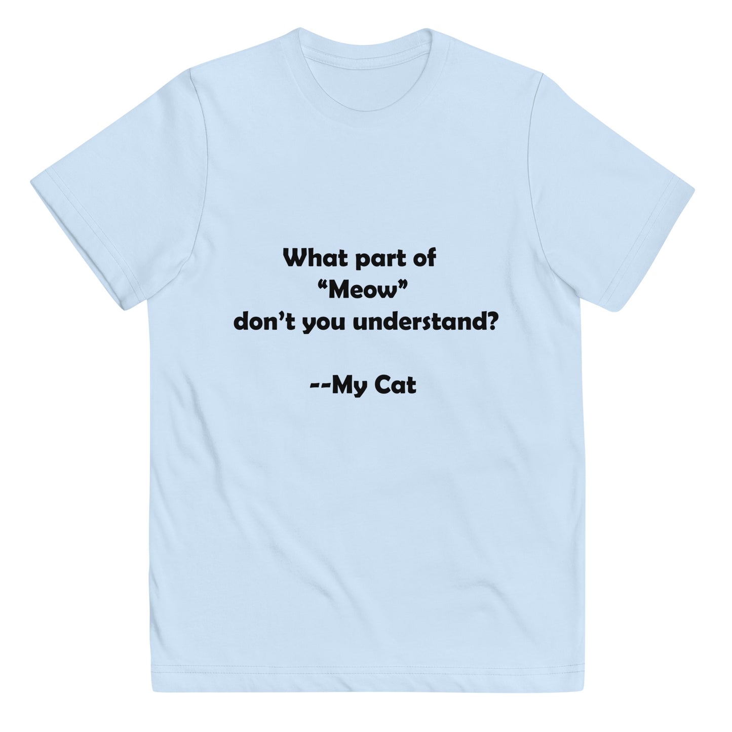 My Cat Youth Jersey T-shirt