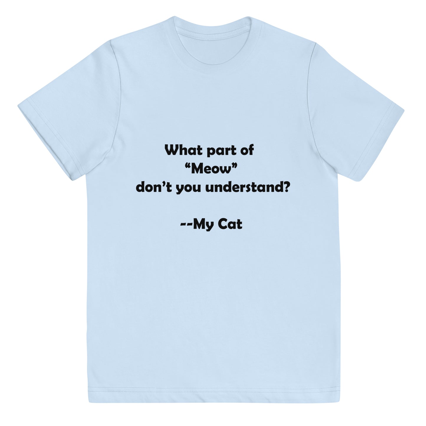 My Cat Youth Jersey T-shirt