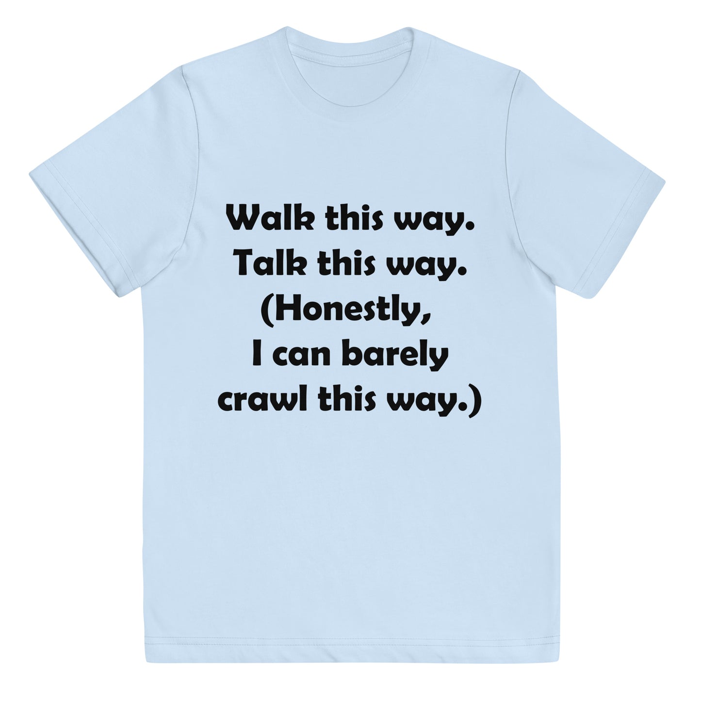 Mozart Walk This Way. Talk This Way. Youth Jersey T-shirt