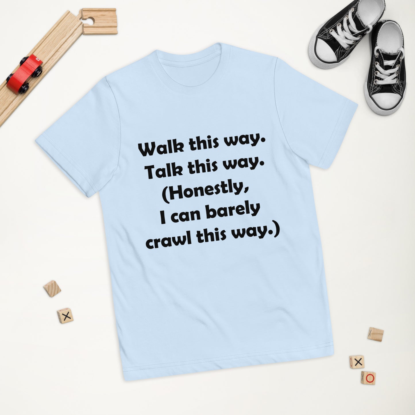 Mozart Walk This Way. Talk This Way. Youth Jersey T-shirt