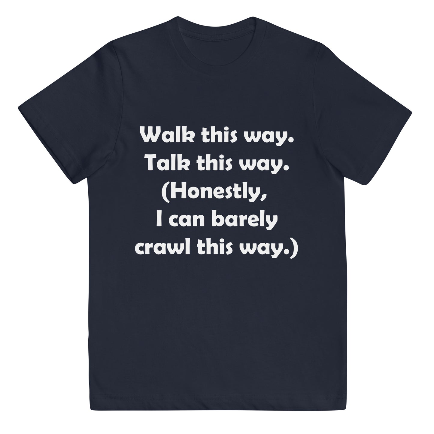 Mozart Walk This Way. Talk This Way. Youth Jersey T-shirt