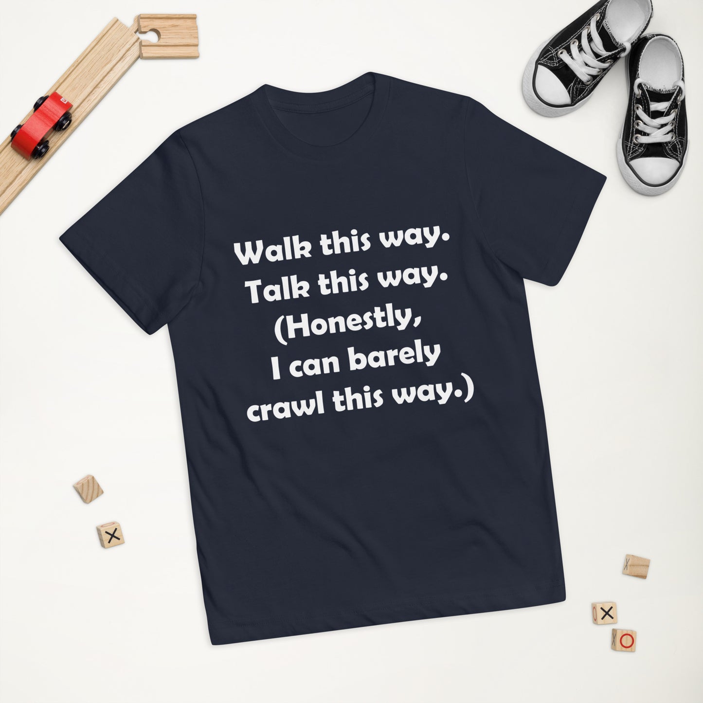 Mozart Walk This Way. Talk This Way. Youth Jersey T-shirt