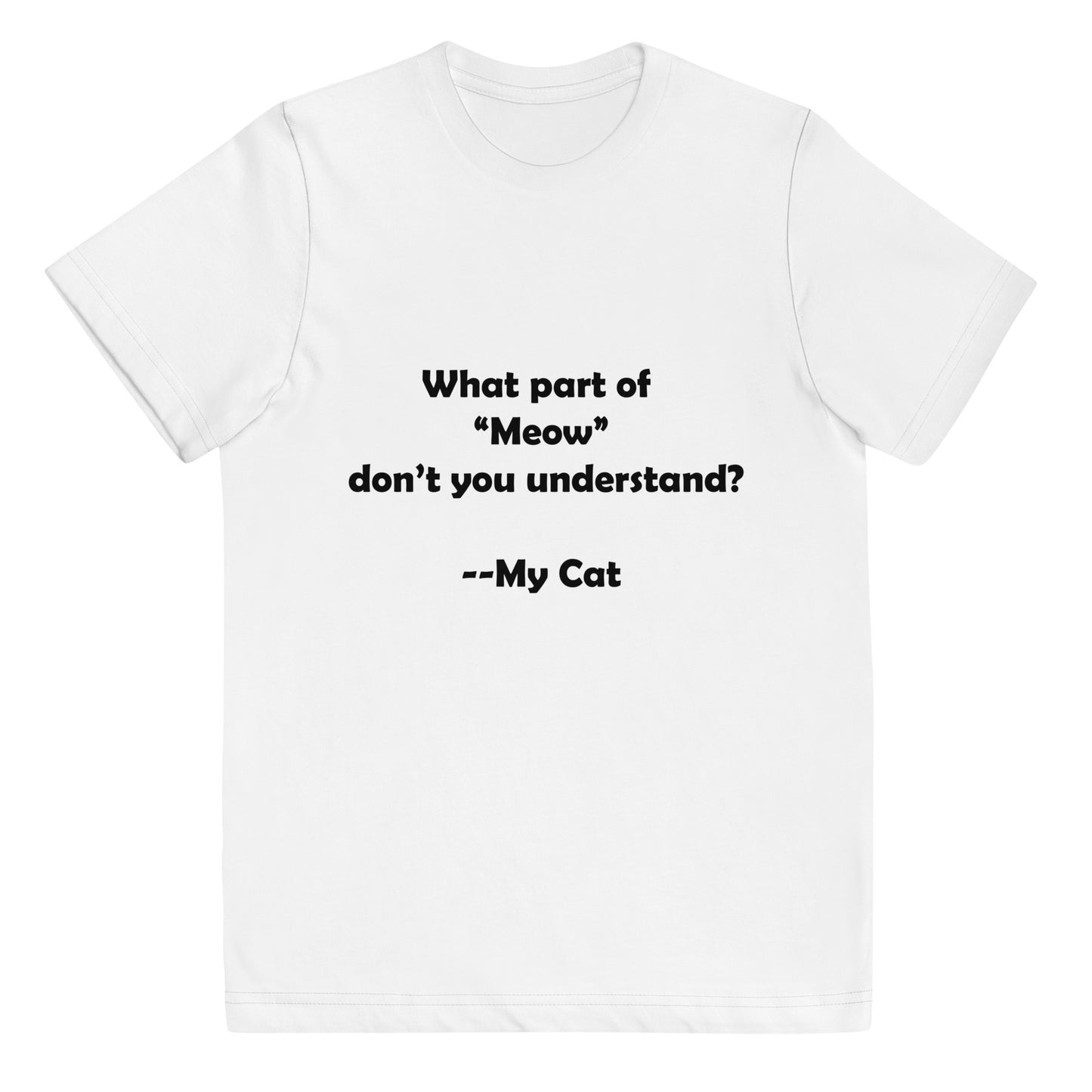 My Cat Youth Jersey T-shirt