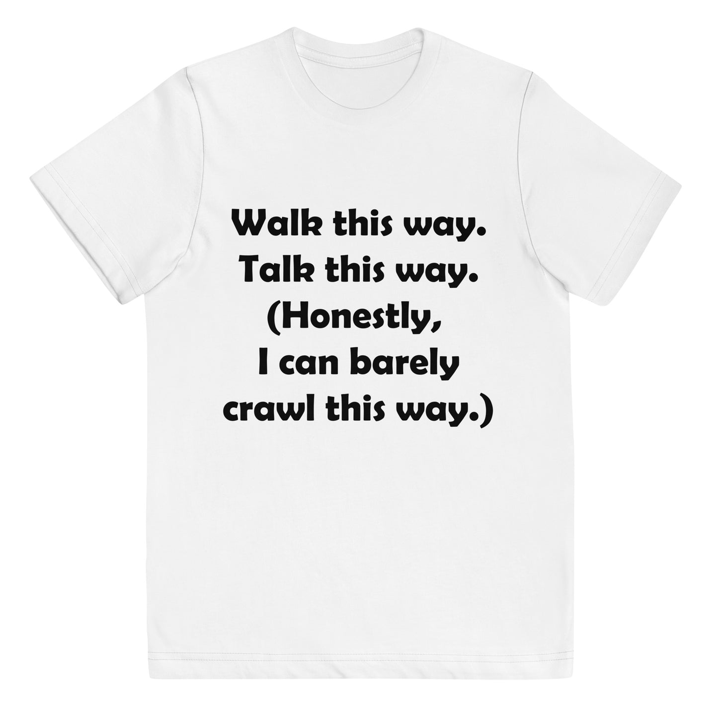 Mozart Walk This Way. Talk This Way. Youth Jersey T-shirt