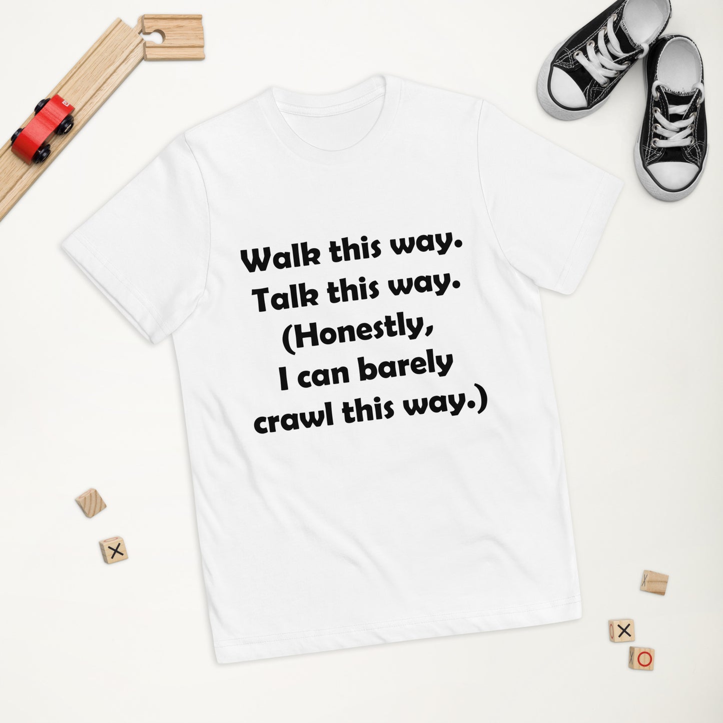 Mozart Walk This Way. Talk This Way. Youth Jersey T-shirt