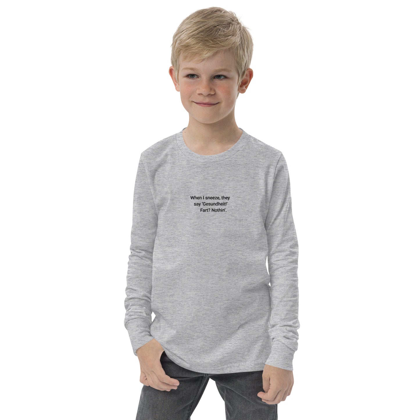 Kids Embroidered long sleeve tee