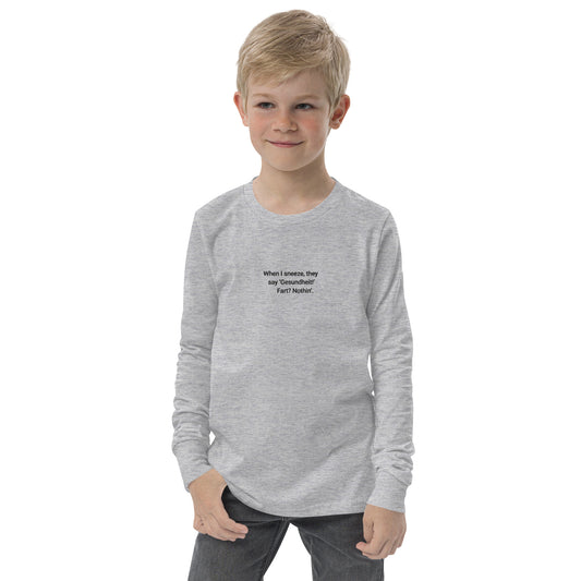 Kids Embroidered long sleeve tee