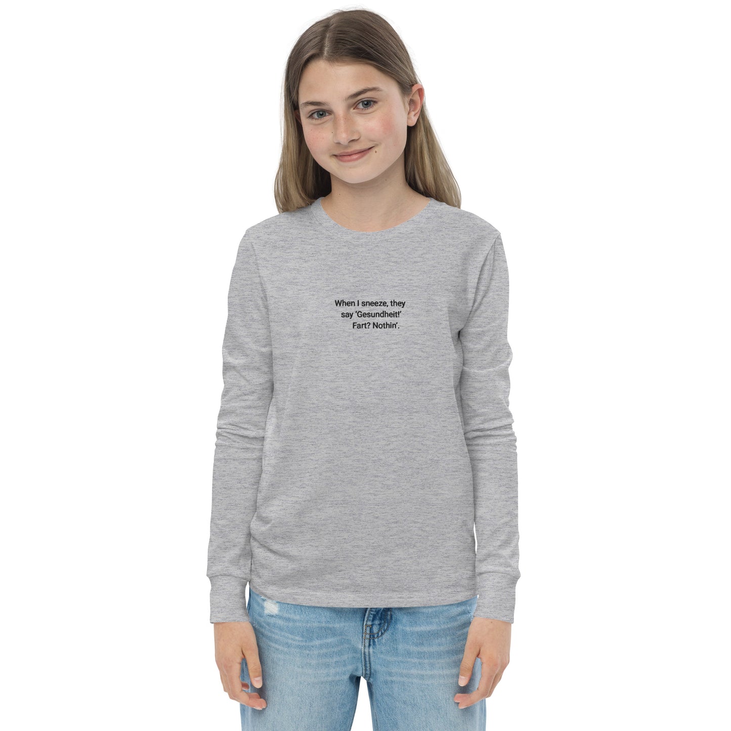 Kids Embroidered long sleeve tee