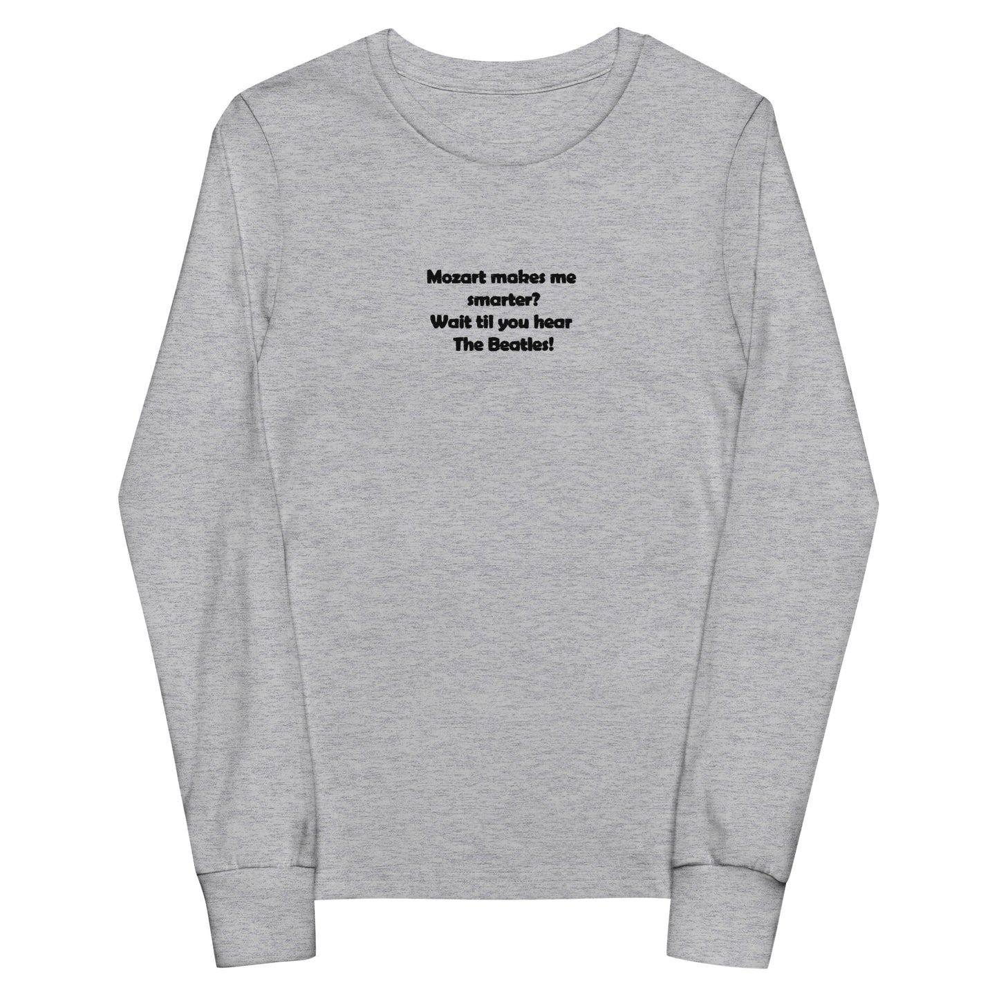 Embroidered Mozart Youth Long Sleeve Tee