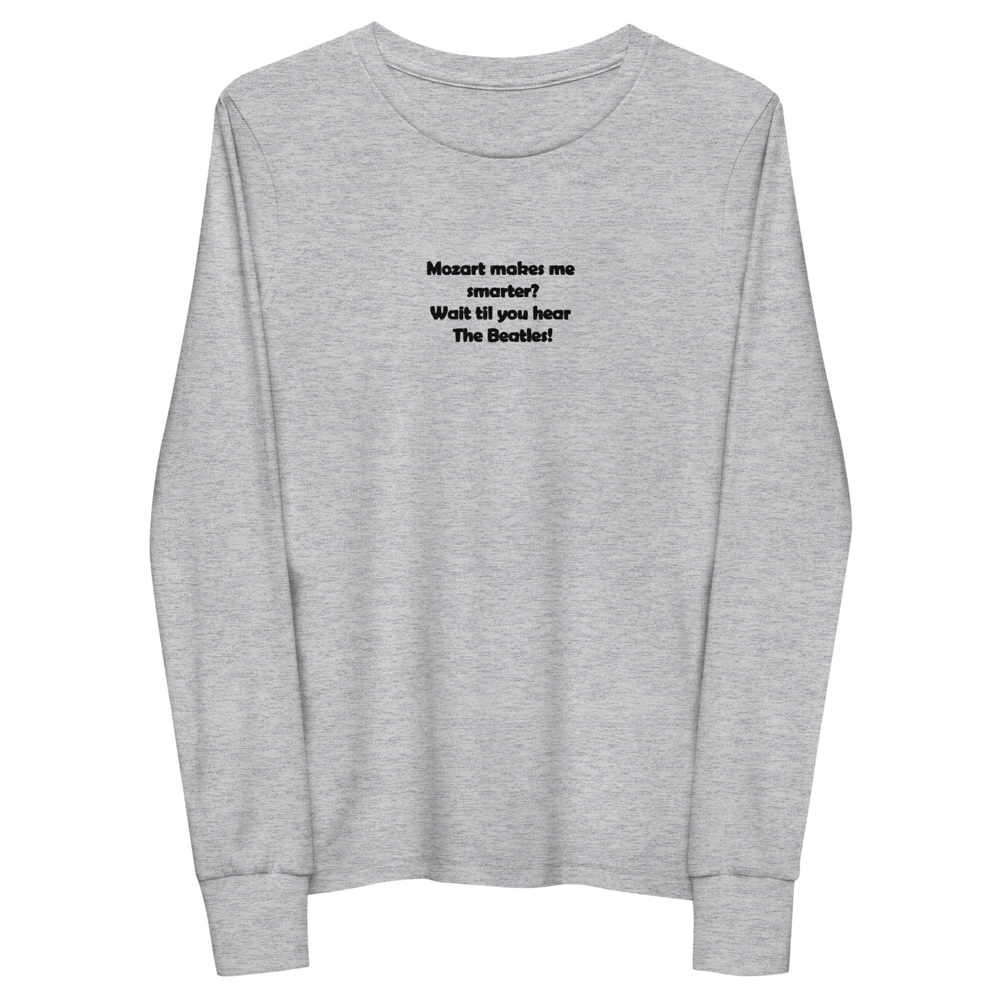 Embroidered Mozart Youth Long Sleeve Tee