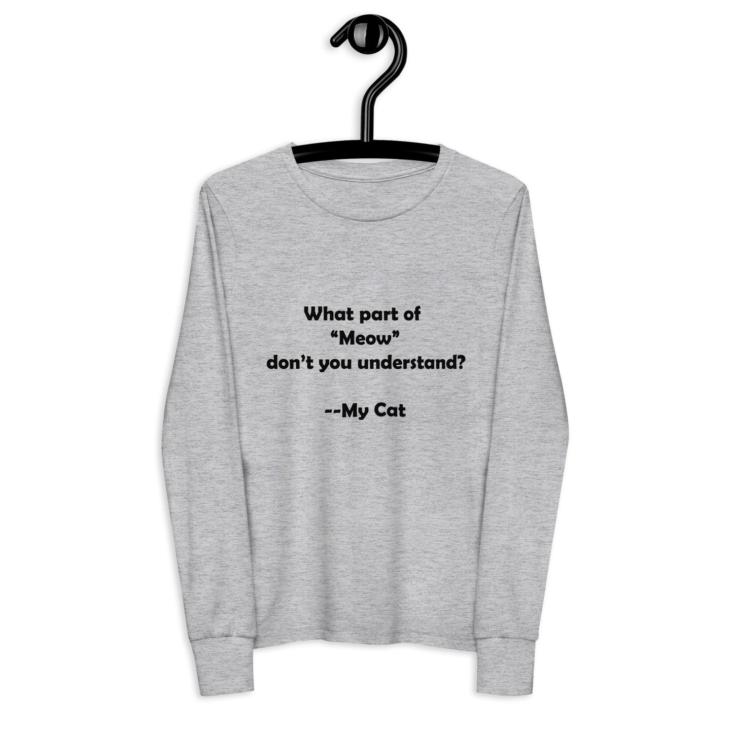 My Cat Youth Long Sleeve Tee