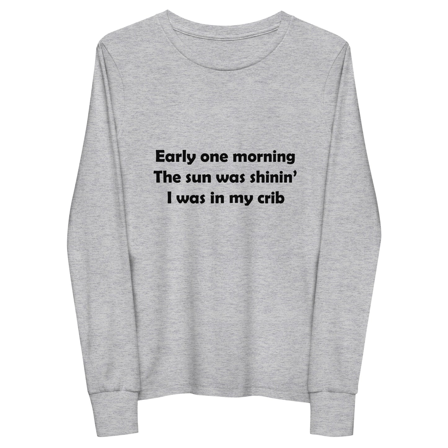 Mozart Lyrics Youth Long Sleeve Tee