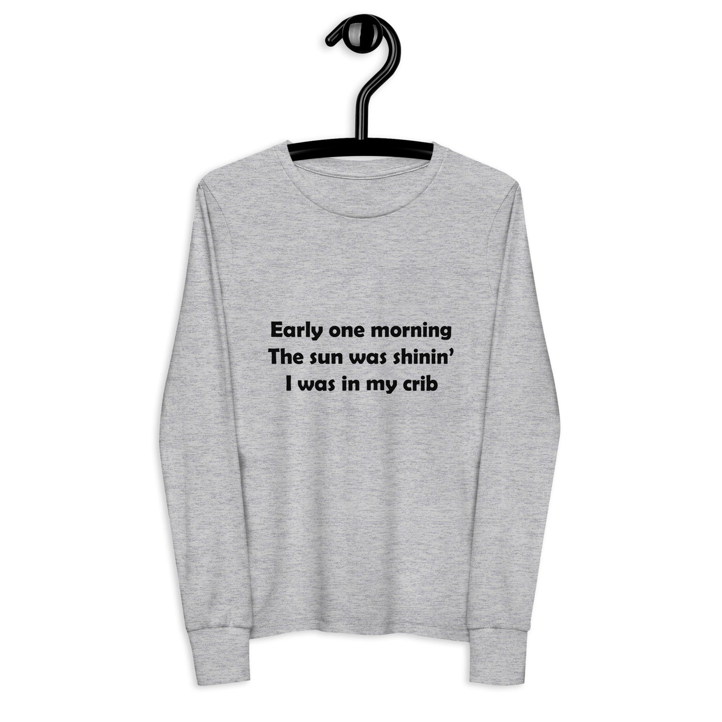 Mozart Lyrics Youth Long Sleeve Tee