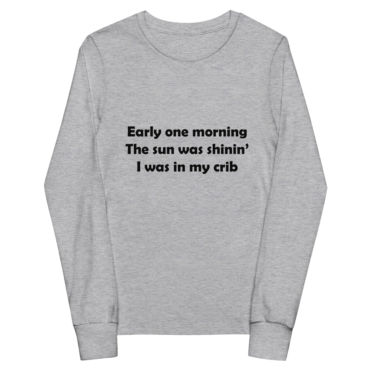 Mozart Lyrics Youth Long Sleeve Tee