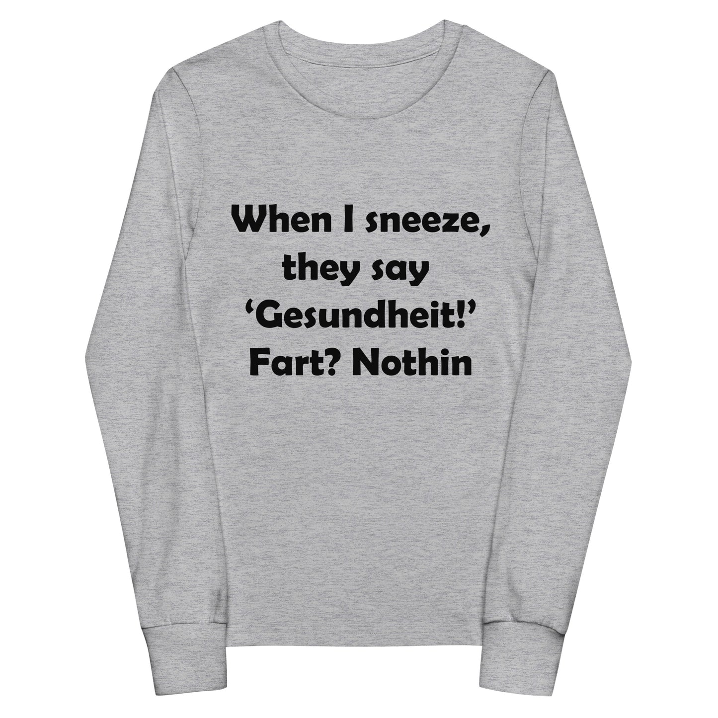 Gesundheit Youth Long Sleeve Tee