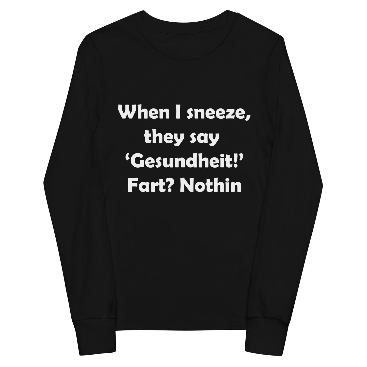 Gesundheit Youth Long Sleeve Tee
