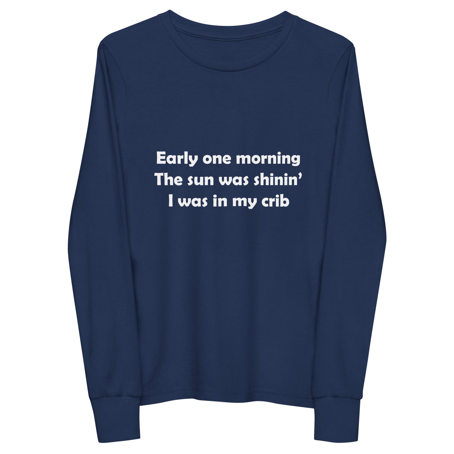 Mozart Lyrics Youth Long Sleeve Tee