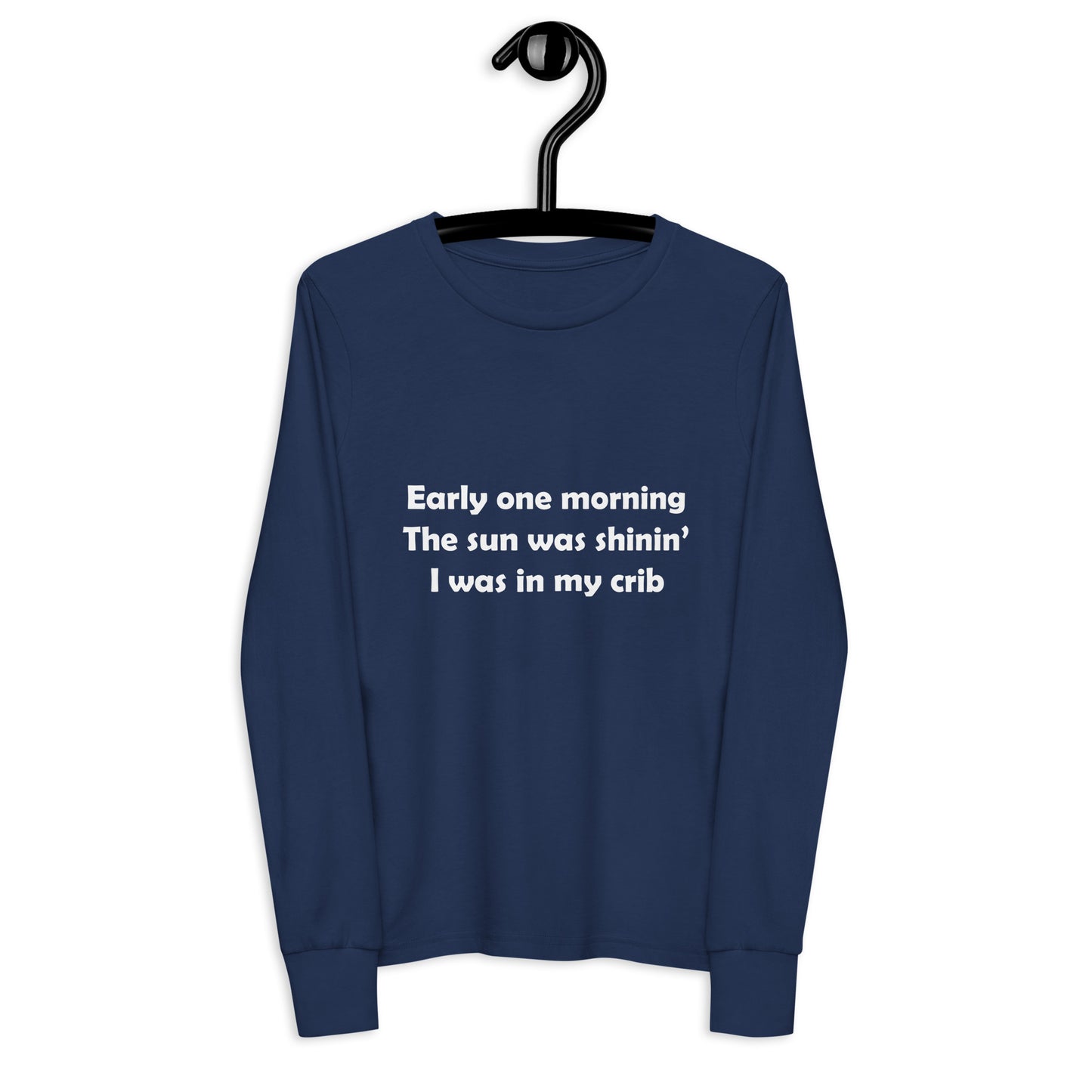 Mozart Lyrics Youth Long Sleeve Tee
