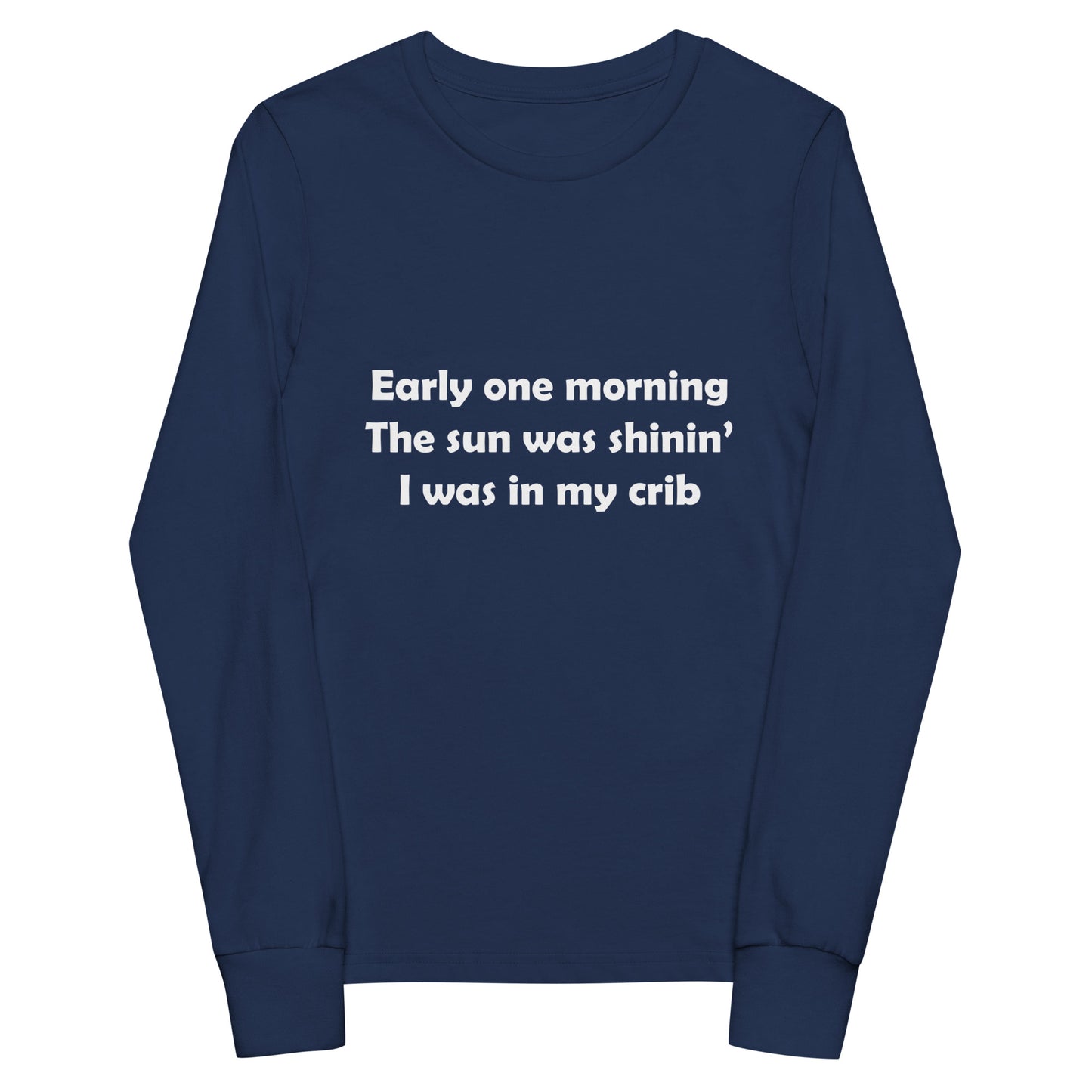 Mozart Lyrics Youth Long Sleeve Tee
