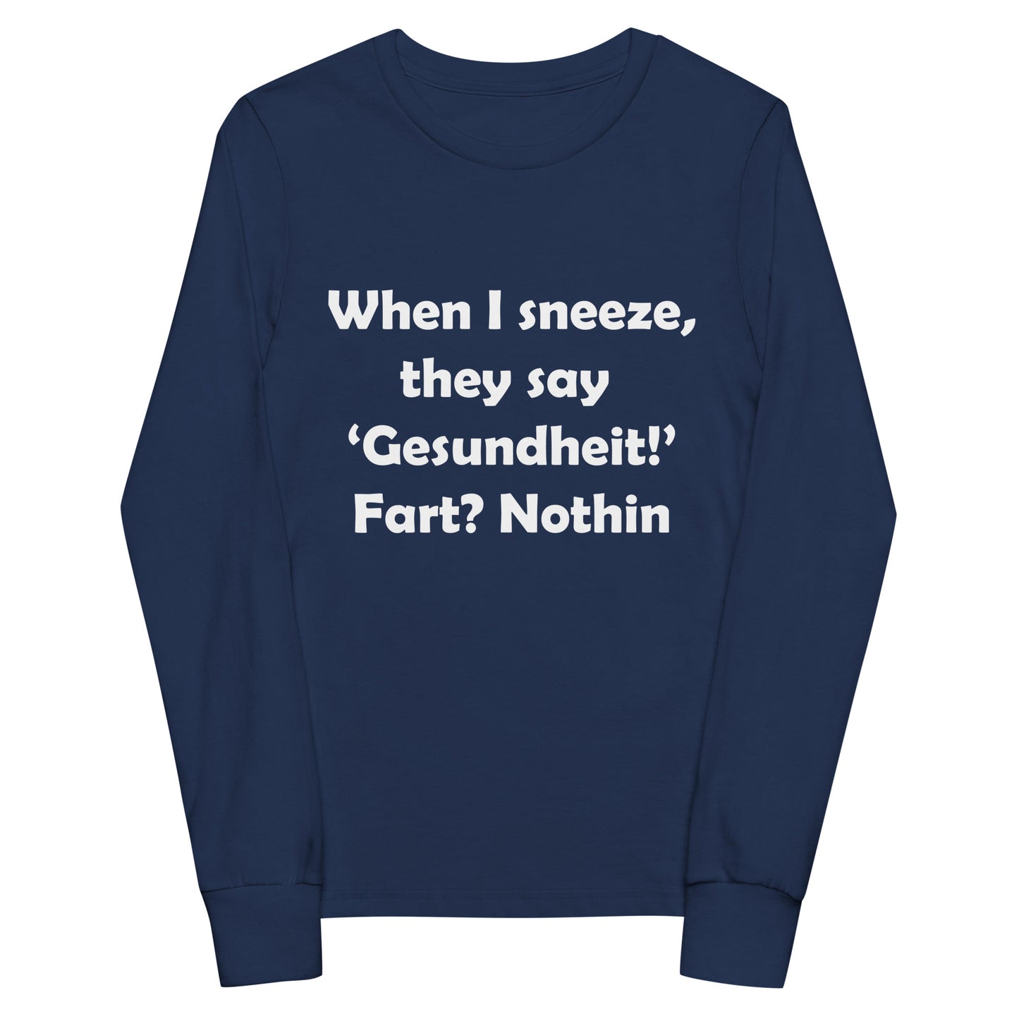 Gesundheit Youth Long Sleeve Tee