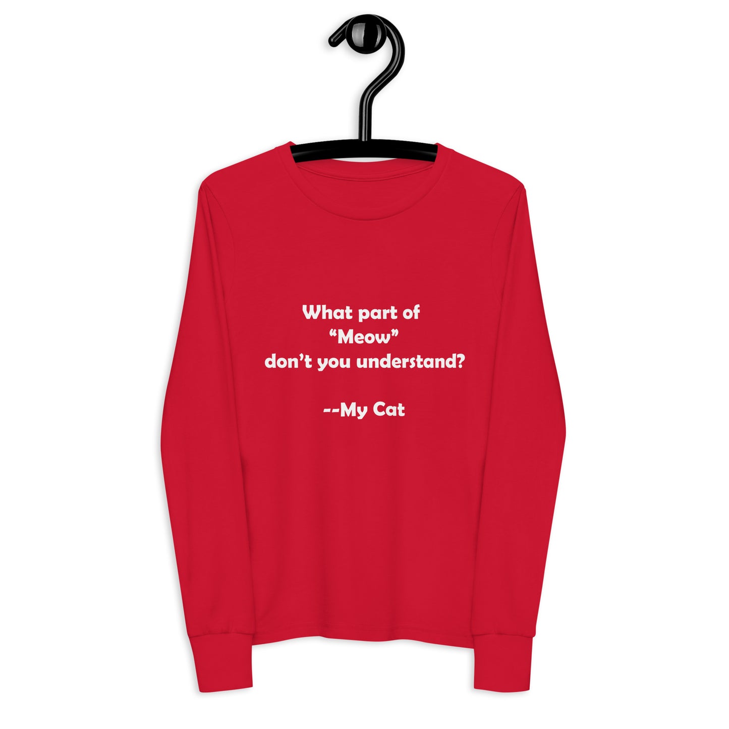 My Cat Youth Long Sleeve Tee