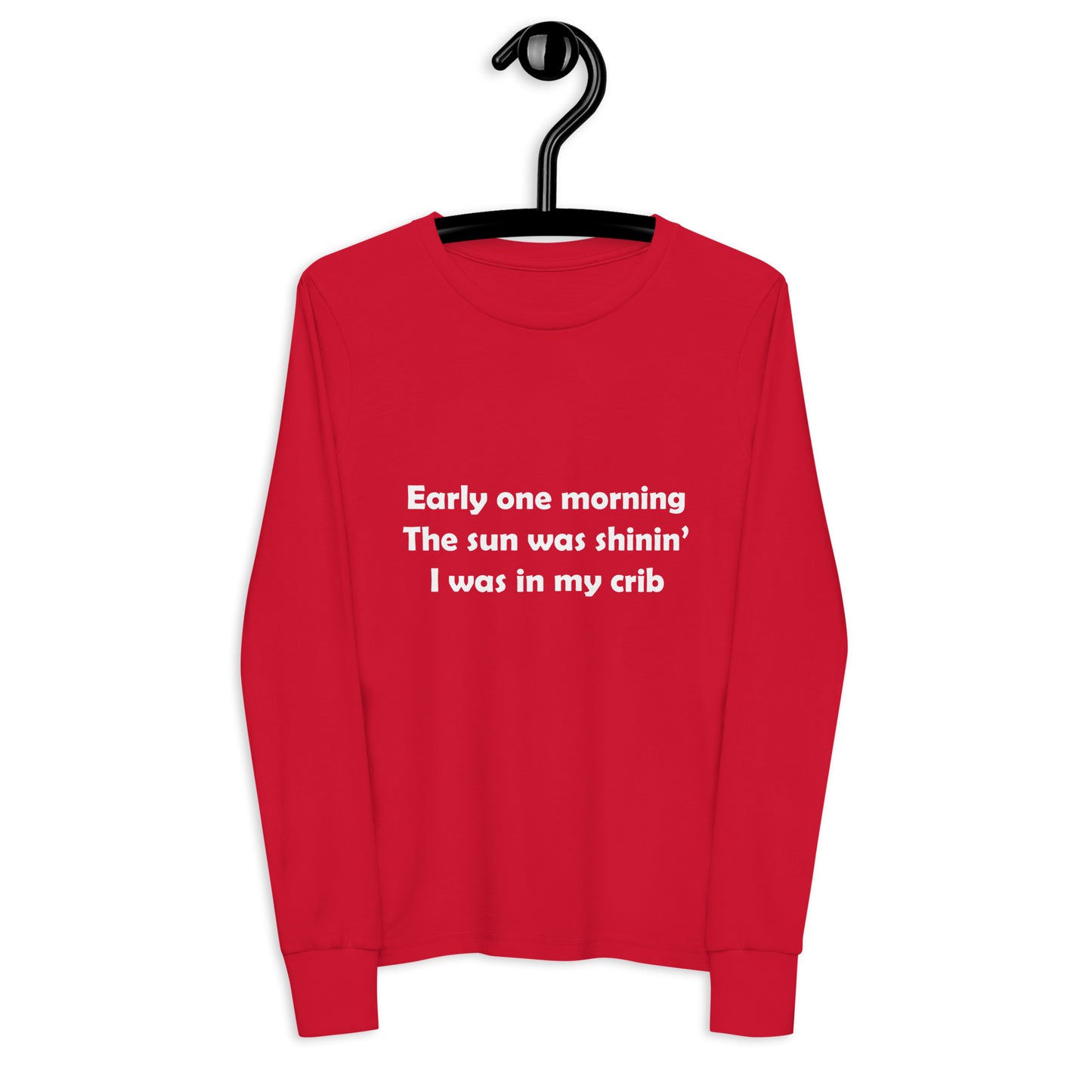 Mozart Lyrics Youth Long Sleeve Tee