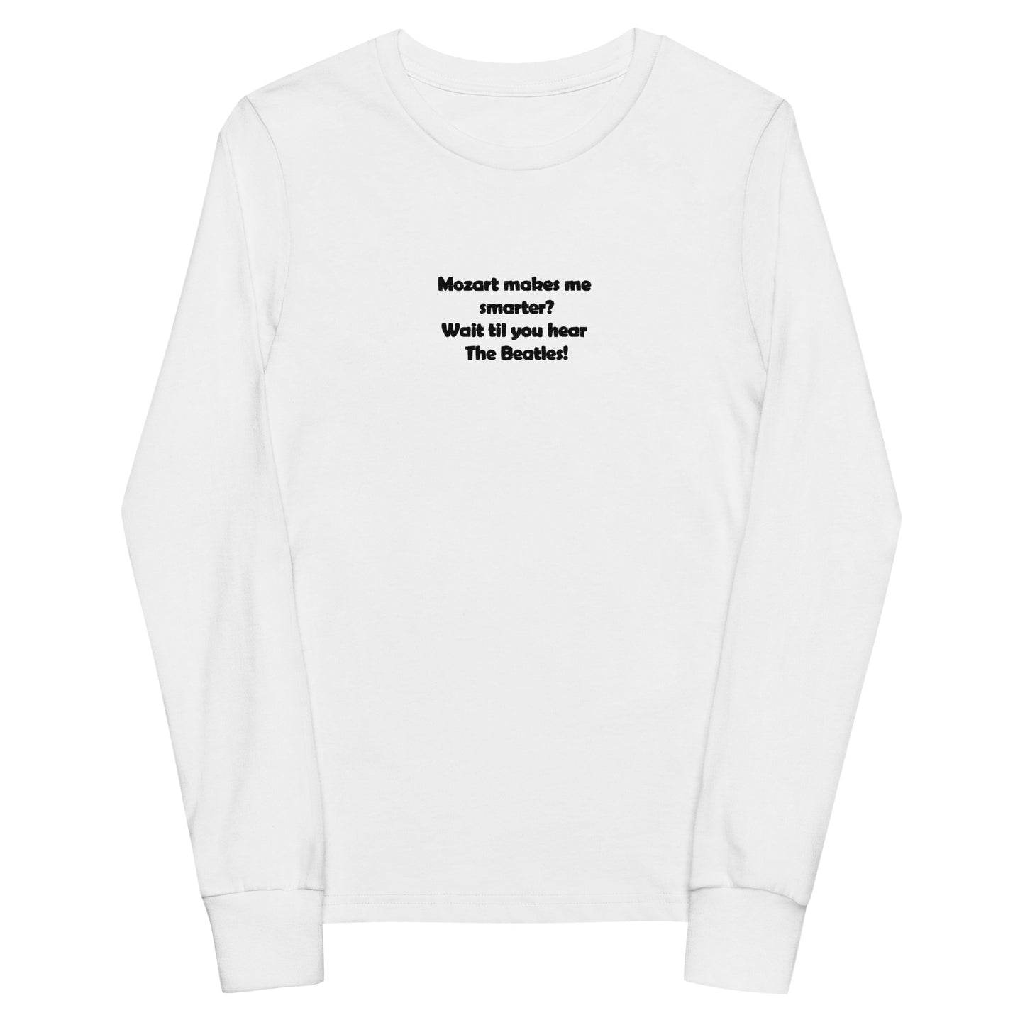 Embroidered Mozart Youth Long Sleeve Tee