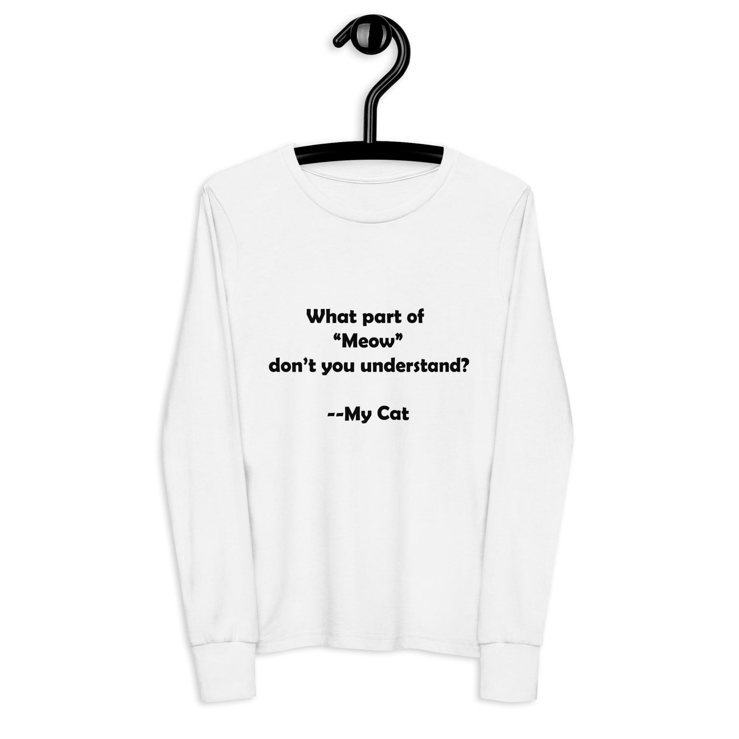 My Cat Youth Long Sleeve Tee