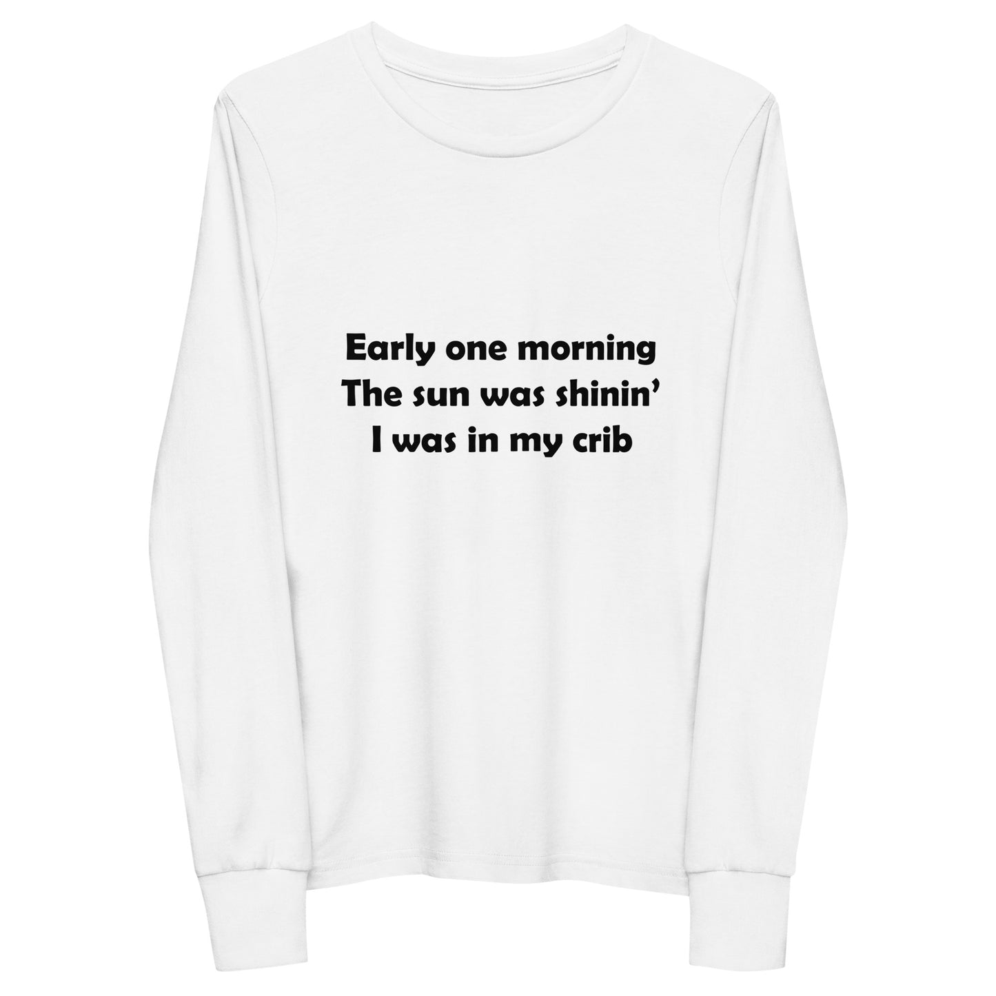 Mozart Lyrics Youth Long Sleeve Tee