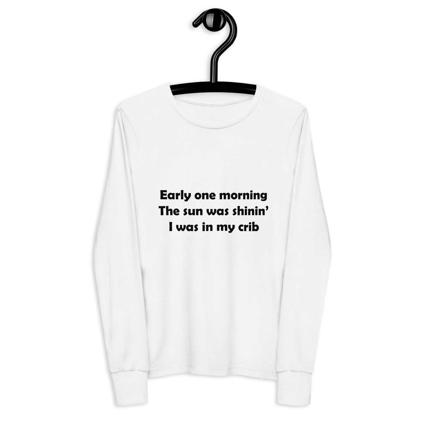 Mozart Lyrics Youth Long Sleeve Tee