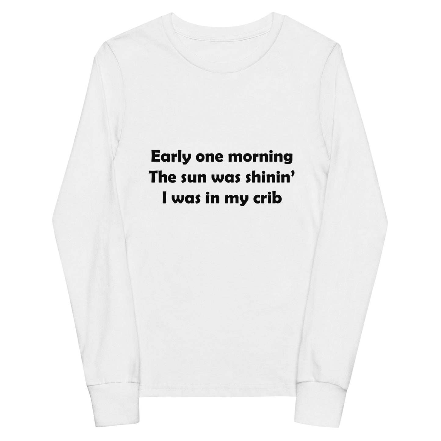 Mozart Lyrics Youth Long Sleeve Tee