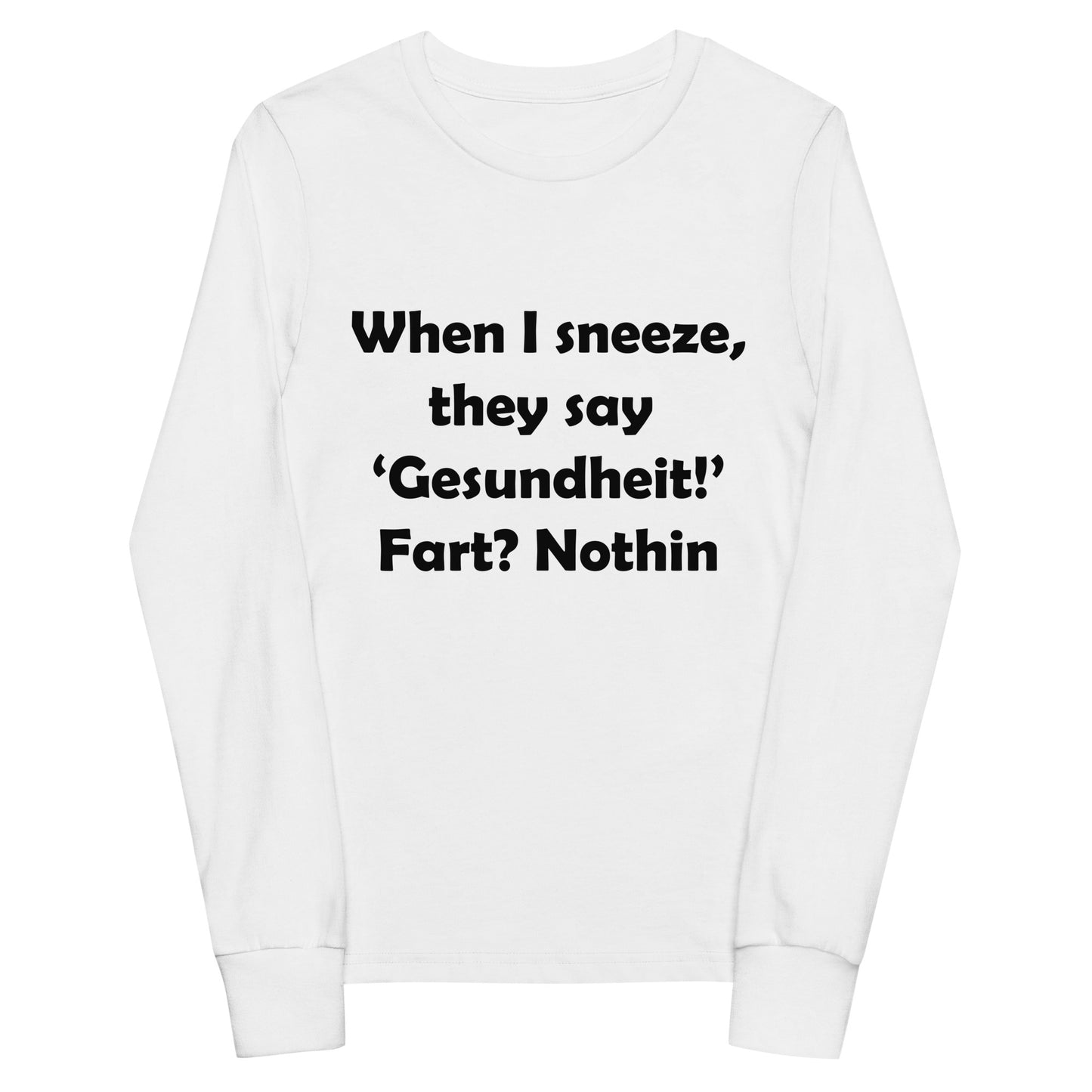 Gesundheit Youth Long Sleeve Tee