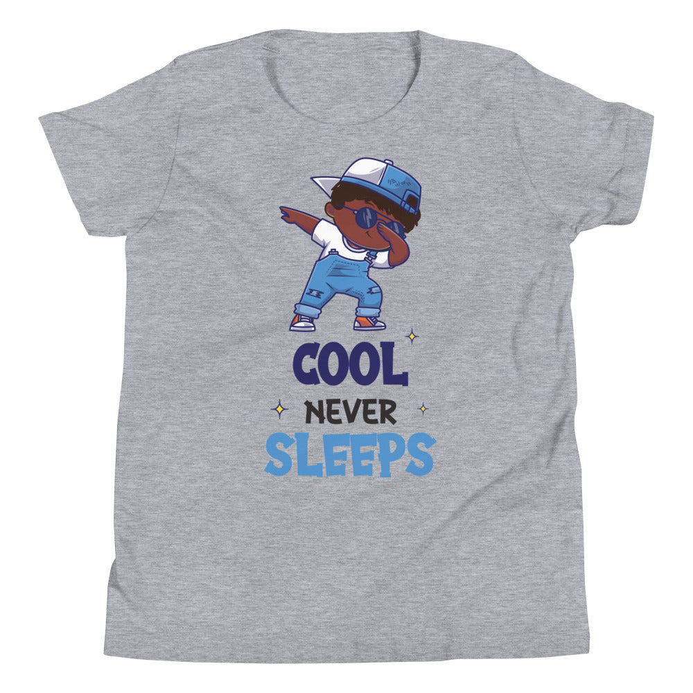 Cool Never Sleeps Youth Short Sleeve T-Shirt