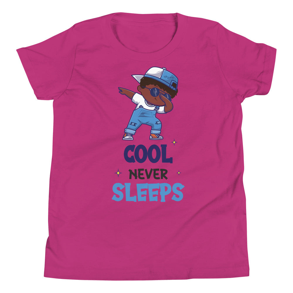 Cool Never Sleeps Youth Short Sleeve T-Shirt