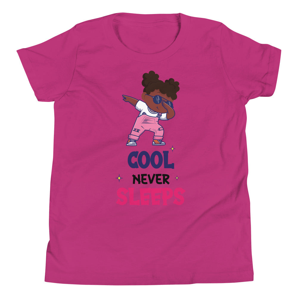 Cool Never Sleeps Youth Short Sleeve T-Shirt