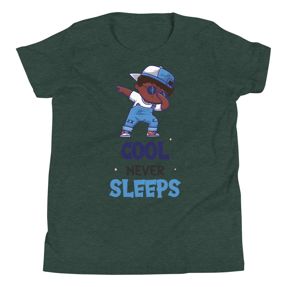 Cool Never Sleeps Youth Short Sleeve T-Shirt