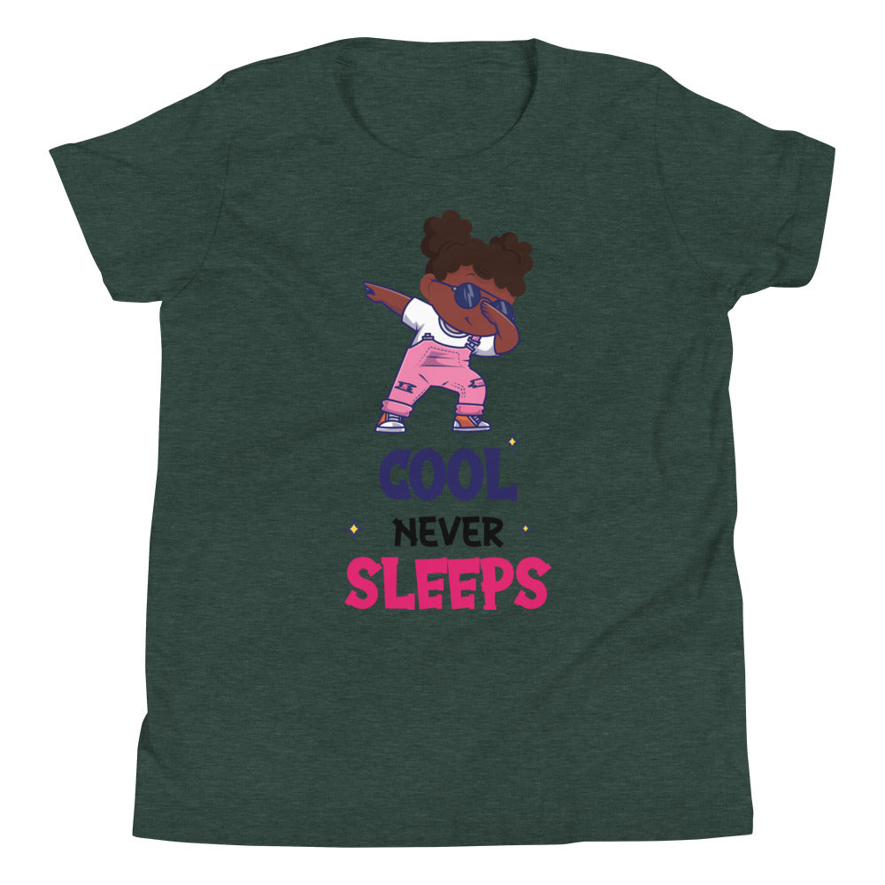 Cool Never Sleeps Youth Short Sleeve T-Shirt