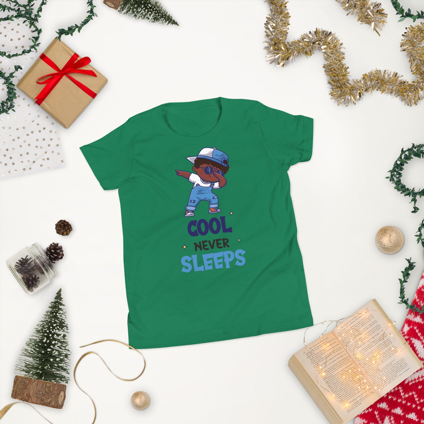 Cool Never Sleeps Youth Short Sleeve T-Shirt